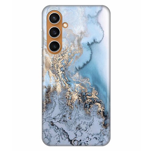 torbica silikonska print za samsung S711U galaxy S23 fe blue gold marble Cene