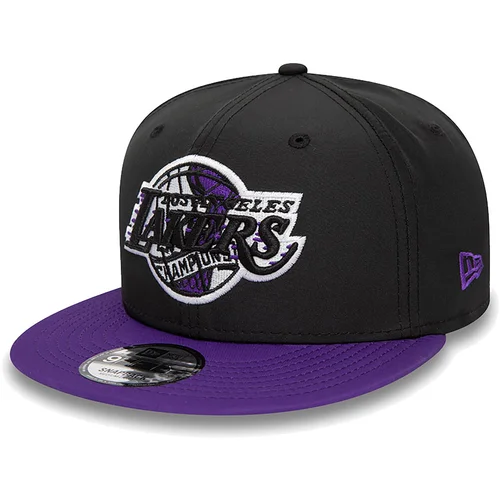 New Era LA Lakers Infill Black 9FIFTY Snapback Cap