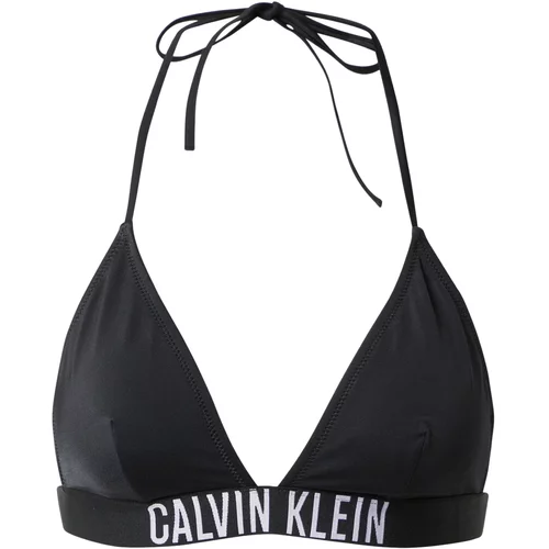 Calvin Klein Swimwear Bikini zgornji del črna / bela