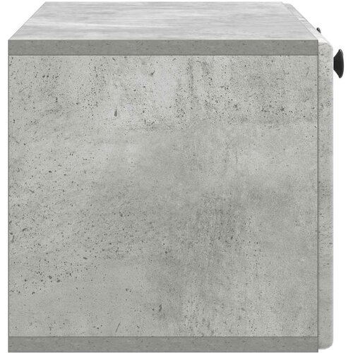  ormar za zid Zidne Betonska siva 78 5 x 31 x 30 cm Slike