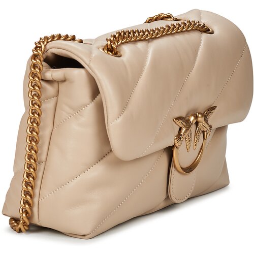 Pinko Ročna torba Love Puff Classic Cl . AI 24-25 PLTT 100038 A0F2 Bež Cene