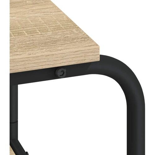  Stol s pohranom Hrast sonoma 113 5 x 52 x 75 5 cm - Hrast sonoma Cijene