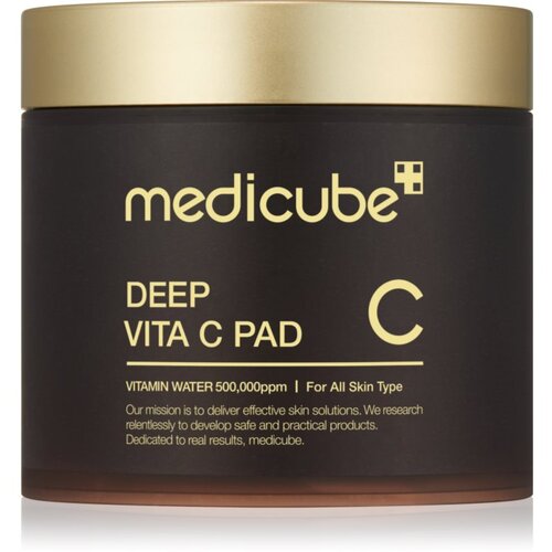 MEDICUBE Deep Vita C Pad intenzivno revitalizacijske blazinice za posvetlitev in zgladitev kože 70x1 kos Cene