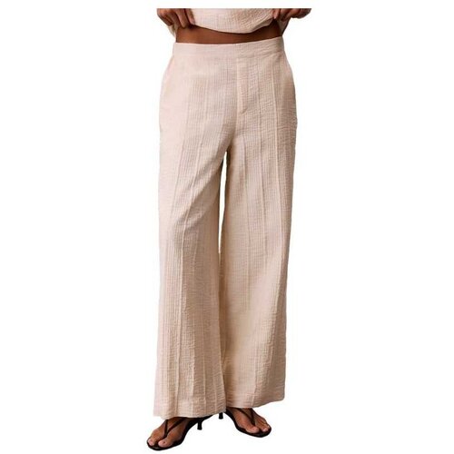 Calvin Klein bež ženske pantalone Slike