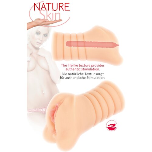 Nature Skin realistični vagina masturbator (naravno) Slike