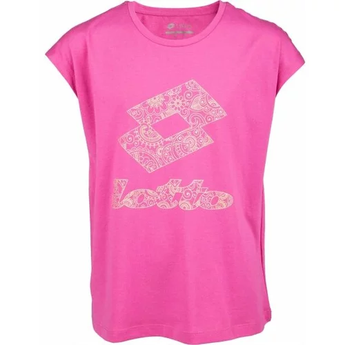 Lotto SMART G III TEE JS Majica za djevojčice, ružičasta, veličina