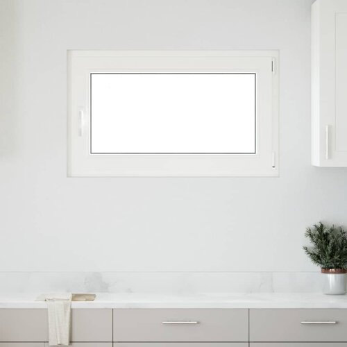 vidaXL kletno okno "risor" 100x70 cm vrtljivo-nagibno din desno belo Cene