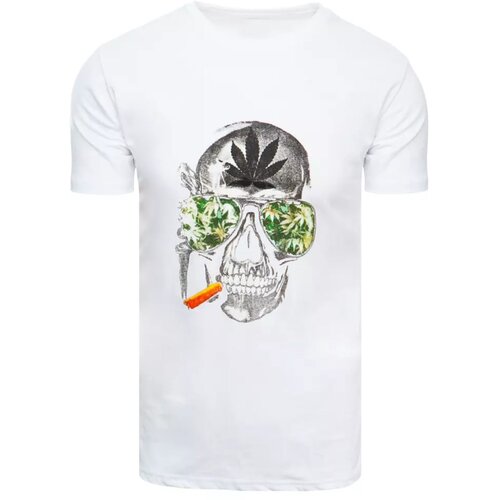 DStreet White RX4922 men's T-shirt Cene