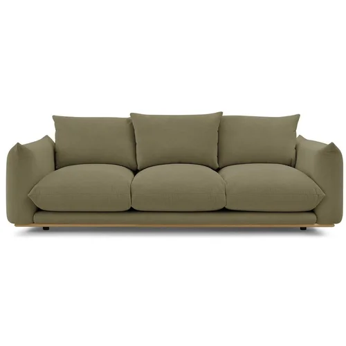 Bobochic Paris Svijetlo zelena sofa 265 cm Ernest –