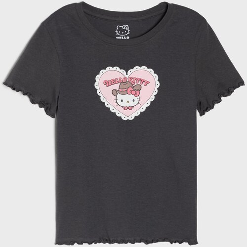Sinsay Pamučna majica s printom Hello Kitty Slike