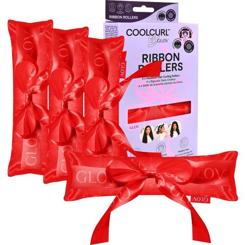  COOLCURL™ Ribbon Rollers - Red Cene
