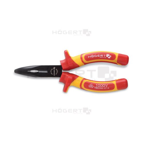 Hogert HT1P924 kle&scaron;ta kombinovana izolovana idužena poluokrugla savijena 200 mm, vde, 1000 v Cene
