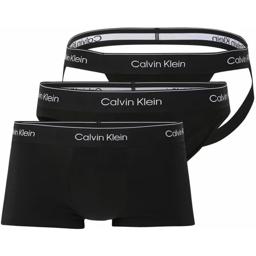 Calvin Klein Underwear Slip 'Pride' crna / bijela