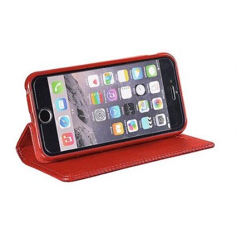 Magnetna preklopna torbica iphone 13 mini - rdeča Slike
