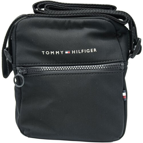 Tommy Hilfiger Torbice Water Repellent Small Reporter Bag Črna Slike
