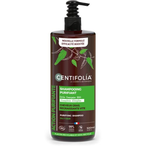 Centifolia &amp;scaron;ampon bez sulfata za masnu kosu sa koprivom - 500ml Slike