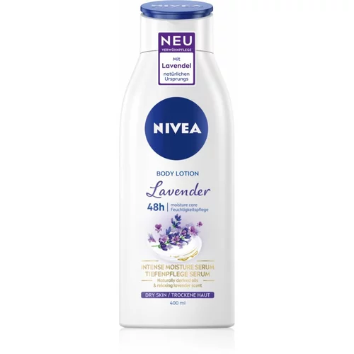 Nivea Lavender mlijeko za tijelo s lavandom 400 ml