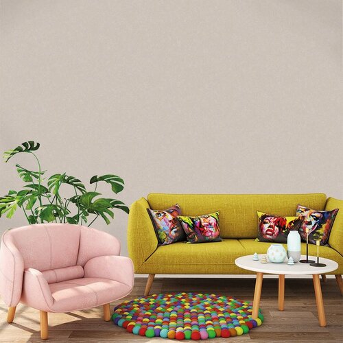 Wallxpert vinilna tapeta loure v2, bež, 106 cm x 10,05 m Slike