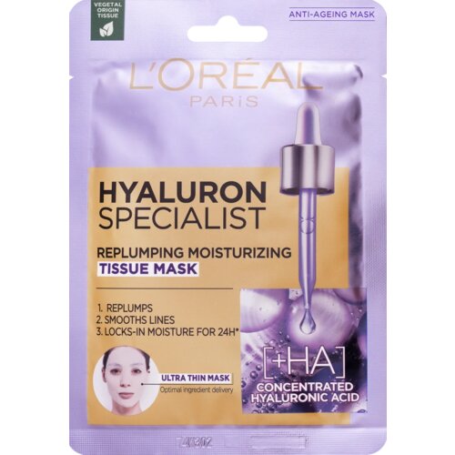 L´Oréal Paris Hyaluron Specialist maska u maramici 30 ml Cene