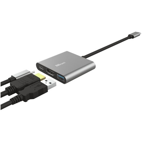 Trust adapter USB-C 3u1 Dalyx (23772) Slike