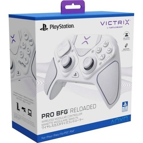 Turtle Beach Victrix Pro BFG brezžični igralni plo&scaron;ček bele barve za PS5 & PS4 & PC Cene