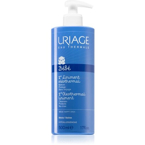 Uriage B&amp;eacute;b&amp;eacute; 1st Oleothermal Liniment blaga krema za či&amp;scaron;ćenje pelenskog područja 500 ml Slike