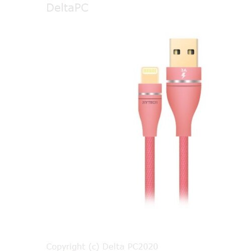 Hytech Lightning kabel 3A 1m HY-X320 Roza Slike