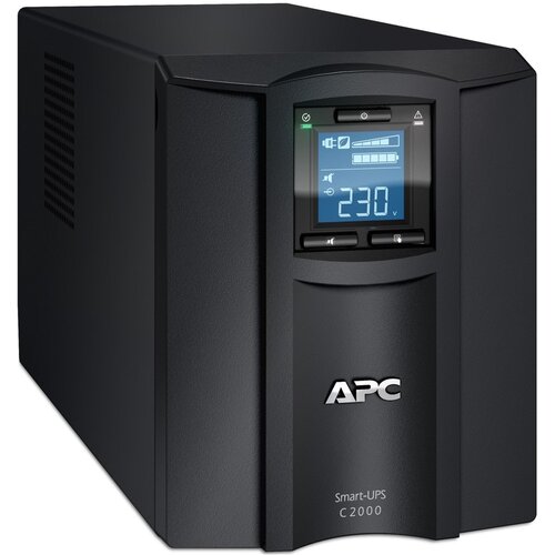 Smart-UPS C, Line Interactive, 2000VA, Tower, 230V, 6x IEC C13+1x IEC C19 outlets, USB and Serial communication, AVR, Graphic LCD Cijene