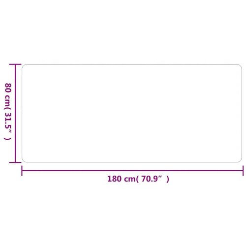 vidaXL Tepih tekač antraciten 80x180 cm Cene