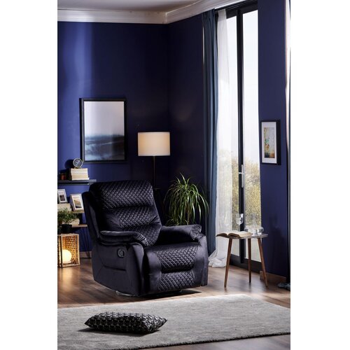 Woody Fashion fotelja trone tv black Cene