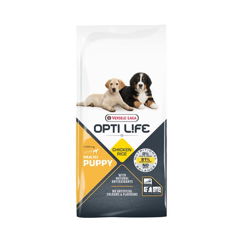 Opti Life hrana za štence puppy maxi 12.5kg - piletina Slike