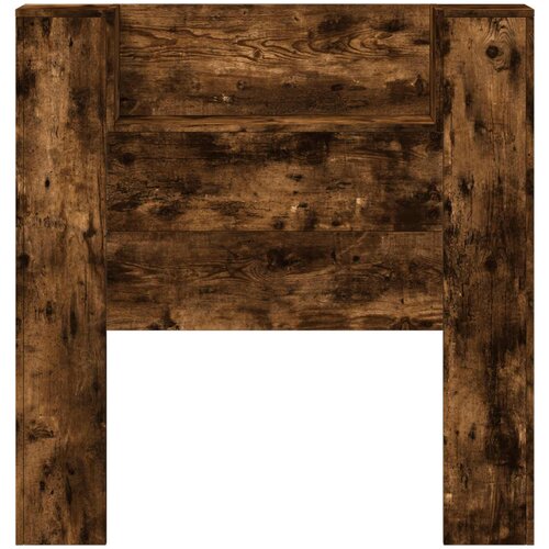  Uzglavlje S LED lampica Dimljeni hrast 100 x 16,5 x 103,5 cm Slike