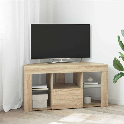  Kotni LED TV ormar Zidne Sonoma hrast 100 x 40 x 50 cm Slike
