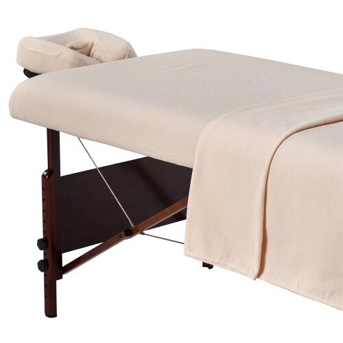 Mastermassage flanelske set navlake 3/1 100% Pamuk - Krem Cene