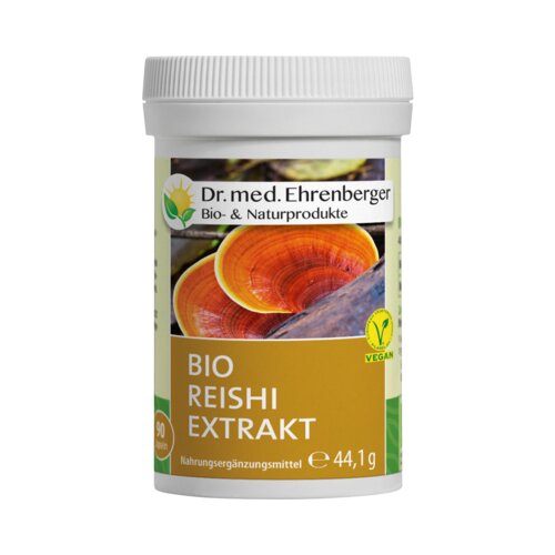Dr. med. Ehrenberger - bio in naravni izdelki reishi Extrakt Bio Cene
