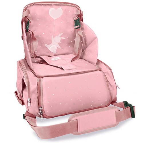  Stolica za hranjenje i torba Asalvo Go anywhere booster Sushi Pink 20758 Cene