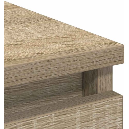  Komoda boja hrasta sonome 80x35x76 cm od konstruiranog drva Slike