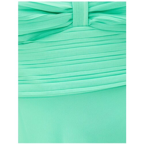Koton Strapless Chiffon Evening Dress Slike