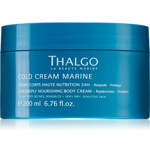 Thalgo Cold Cream Marine 24H Deeply Nourishing hranljiva krema za telo za zelo suho in občutljivo kožo 200 ml za ženske Cene