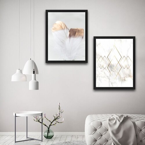 Wallity slika gold 2, 2 dela, 30 x 40 cm Cene