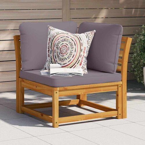  Kutna vrtna sofa s jastucima 73x73x65 cm masivno drvo bagrema Cijene