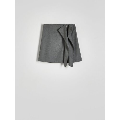 Reserved Ladies` skirt - svetlo siva Cene