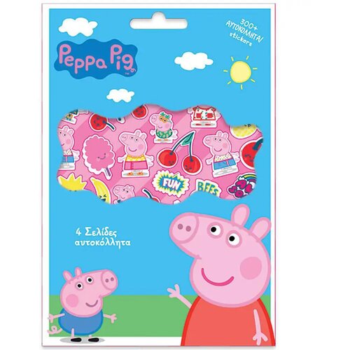 Luna peppa pujsa komplet nalepk, 300 kos Slike