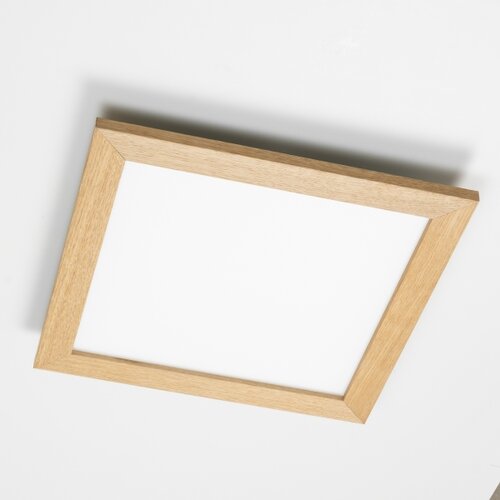  Brilagi - LED prigu&amp;scaron;iva svetiljka SLIMFRAME WOOD LED/36W/230V 49,5x49,5 cm + daljinski upravljač Slike