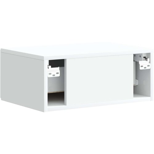  Noćni ormarić za montažu na zid Zidne Bijela 49 x 34,5 x 20 cm Slike
