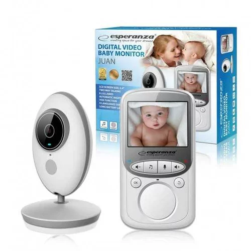 Baby Monitor sitter s noćnom video kamerom i 2,4" LCD zaslonom do 260m