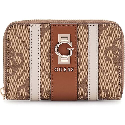 Guess Denarnice Erenia Slg Medium Zip Around Kostanjeva Slike