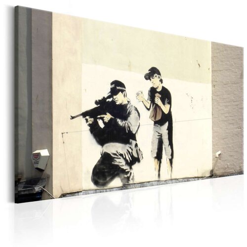  Slika - Sniper and Child by Banksy 120x80 Slike