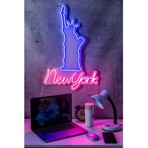 Wallity Zidna LED dekoracija New York, 250 cm IP67 , 12V, Plava Slike