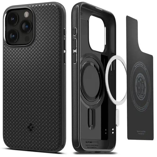 Spigen Mag Armor etui, združljiv z MagSafe, za IPHONE 15 PRO MAX, mat črn Cene